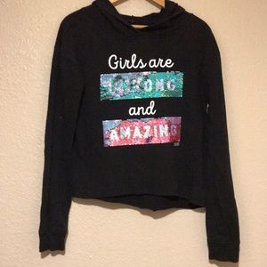 JUSTICE SWEATSHIRT